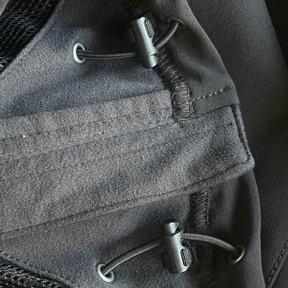 The North Face WindWall Softshell Jacket Mens 2XL Black Windproof NF0A3LGV - Picture 6 of 13